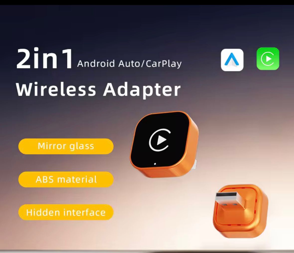 Adaptador Car Play para carro  Modelo 2026